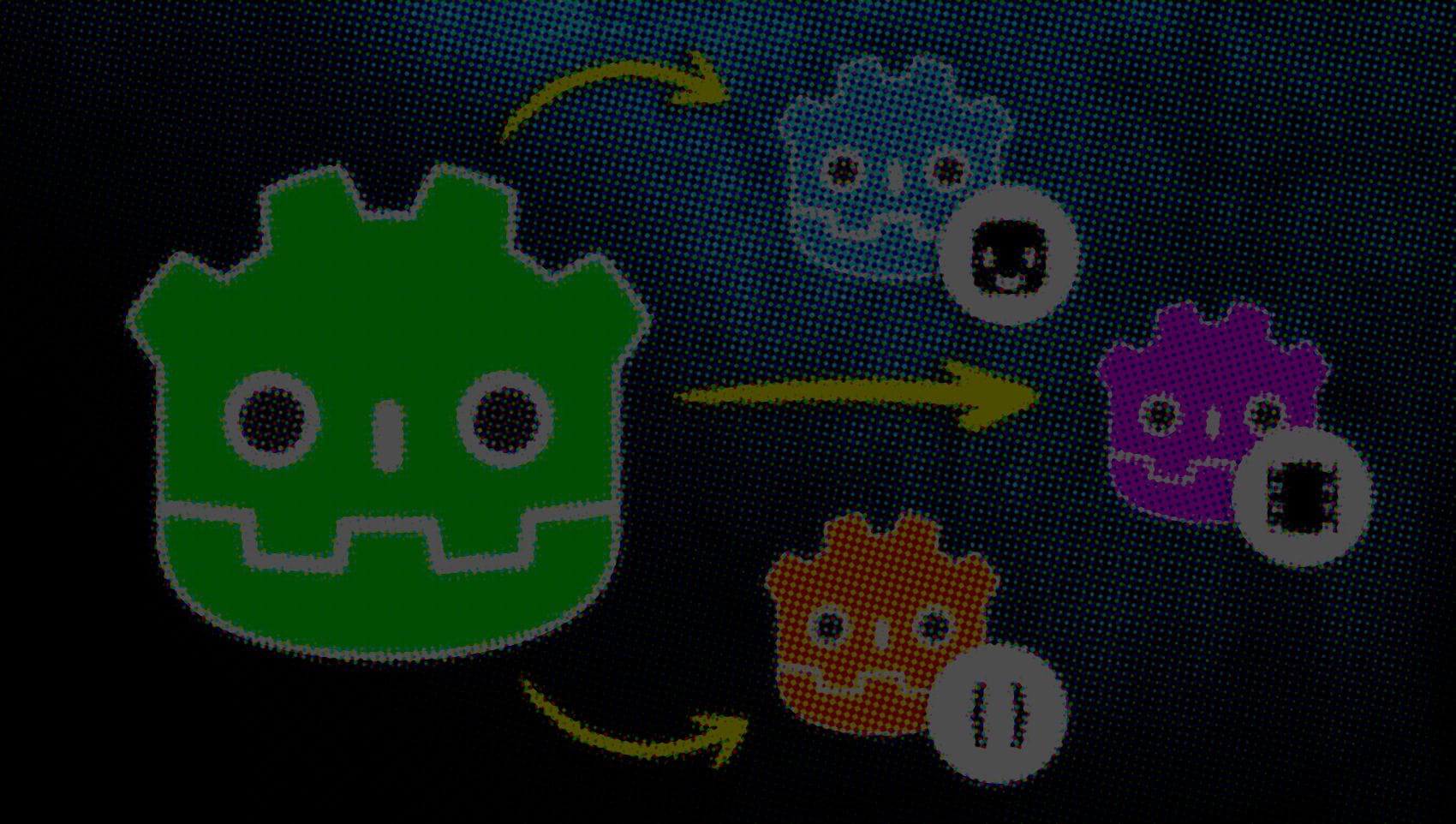 Godot Color Replacement Shader